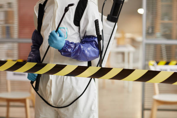 Professional Sewage Cleanup technician working in Middletown, PA